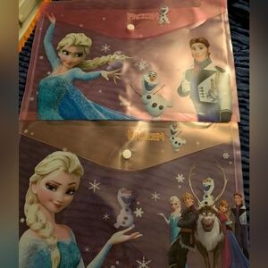 🟣$5 If Bundled🟣 Themed Document Holder Set - Pink and Purple